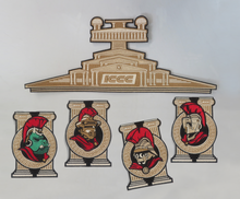 Load image into Gallery viewer, Return of the Jedi 40th Anniversary Parthenon 5 Patch Set