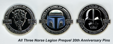 Load image into Gallery viewer, Darth Vader Revenge of  the Sith 20th Anniversary Celebration Pin