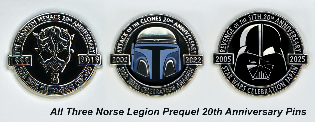 Darth Vader Revenge of the Sith 20th Anniversary Celebration Pin