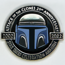 Load image into Gallery viewer, Darth Vader Revenge of  the Sith 20th Anniversary Celebration Pin