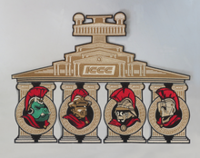 Load image into Gallery viewer, Return of the Jedi 40th Anniversary Parthenon 5 Patch Set