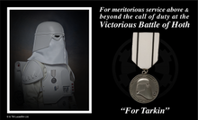 Load image into Gallery viewer, Battle of Hoth Medal of Victory