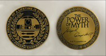 Load image into Gallery viewer, "Power Of Myth" R2-D2, Joseph Campbell coin