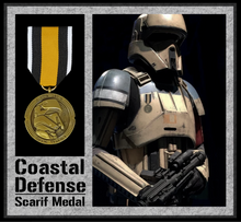 Load image into Gallery viewer, Coastal Defense Scarif Medal