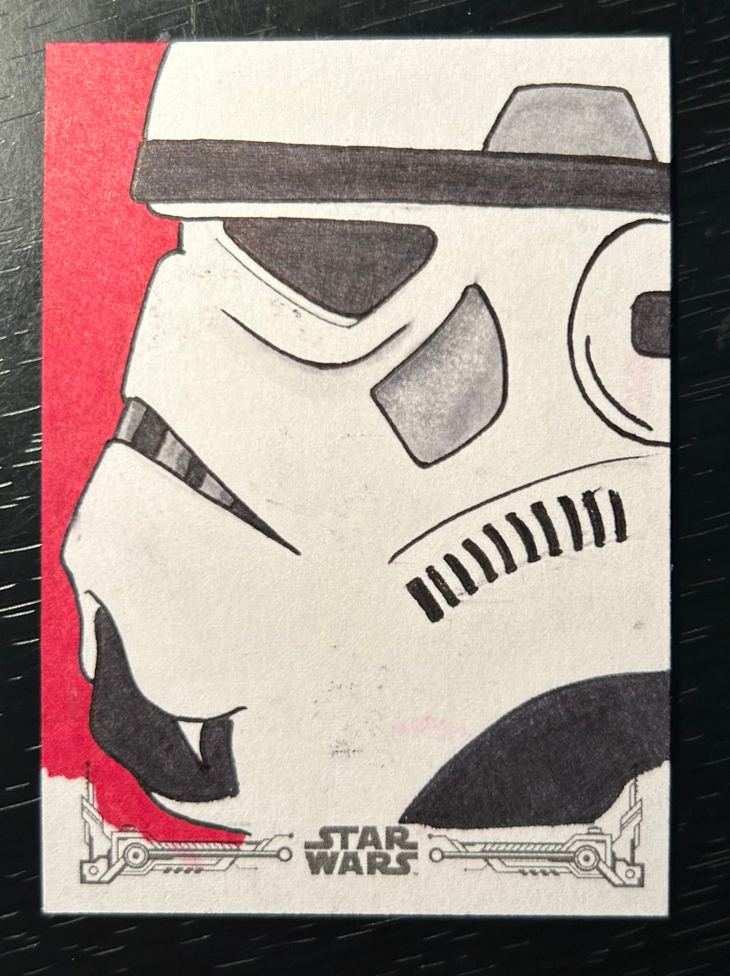 Topps Stormtrooper Sketch Card