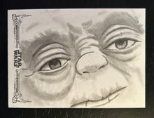 Load image into Gallery viewer, Yoda Topps Sketch Card
