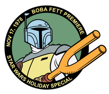Load image into Gallery viewer, Boba Fett 45th Anniversary  PVC Patch
