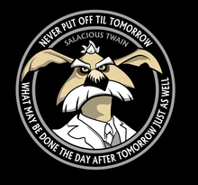 Load image into Gallery viewer, Salacious (Twain) Crumb, Mark Dodson Tribute Patch
