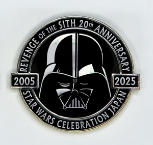 Darth Vader Revenge of  the Sith 20th Anniversary Celebration Pin