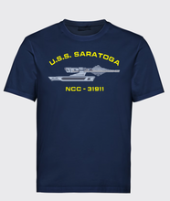 Load image into Gallery viewer, U.S.S. SARATOGA Naval T-Shirt
