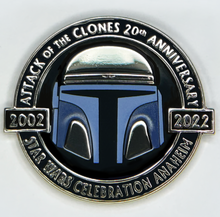 Load image into Gallery viewer, Darth Vader Revenge of  the Sith 20th Anniversary Celebration Pin
