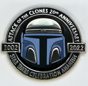 Darth Vader Revenge of  the Sith 20th Anniversary Celebration Pin