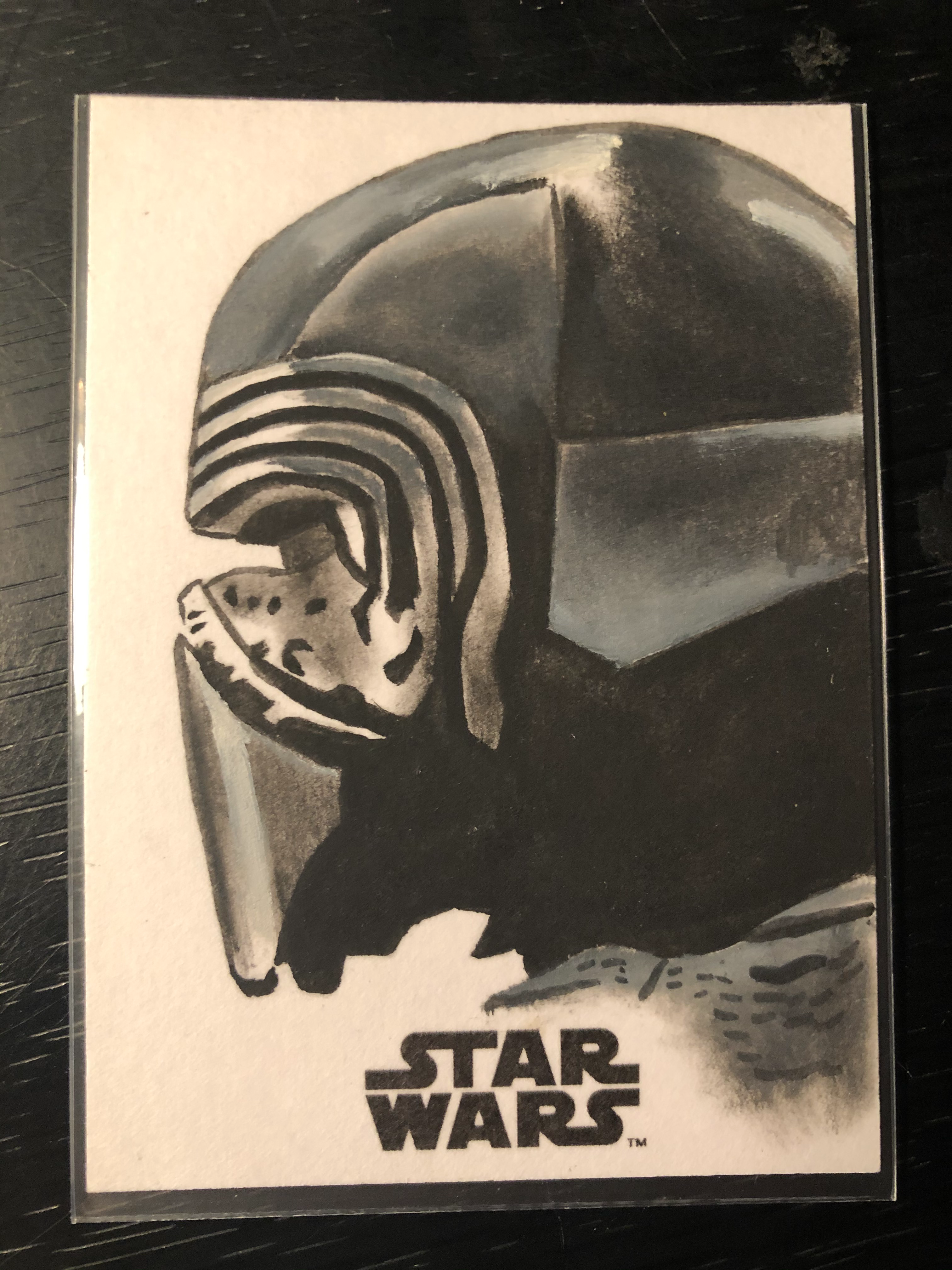 Kylo Ren Topps Sketch Card – Norse Legion
