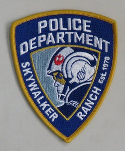 Skywalker Ranch Police Patch