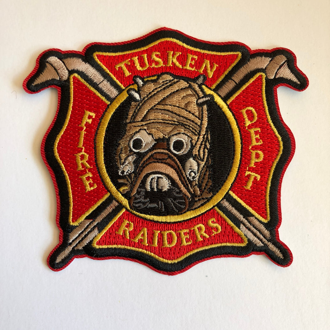Tusken Raider Fire Department Patch