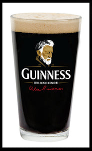 Alec Guinness Pint Glass