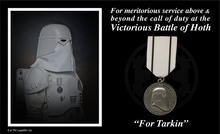 Load image into Gallery viewer, Battle of Hoth Medal of Victory

