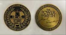 Load image into Gallery viewer, &quot;Power Of Myth&quot; R2-D2, Joseph Campbell coin
