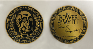"Power Of Myth" C-3PO, Joseph Campbell coin