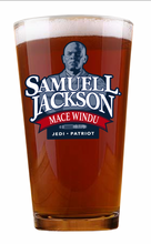 Load image into Gallery viewer, Alec Guinness and Samuel L Jackson Pint Glasses
