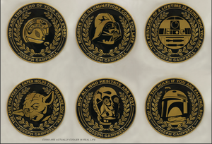 "Power Of Myth" Joseph Campbell Coin series, Complete Set of Six.