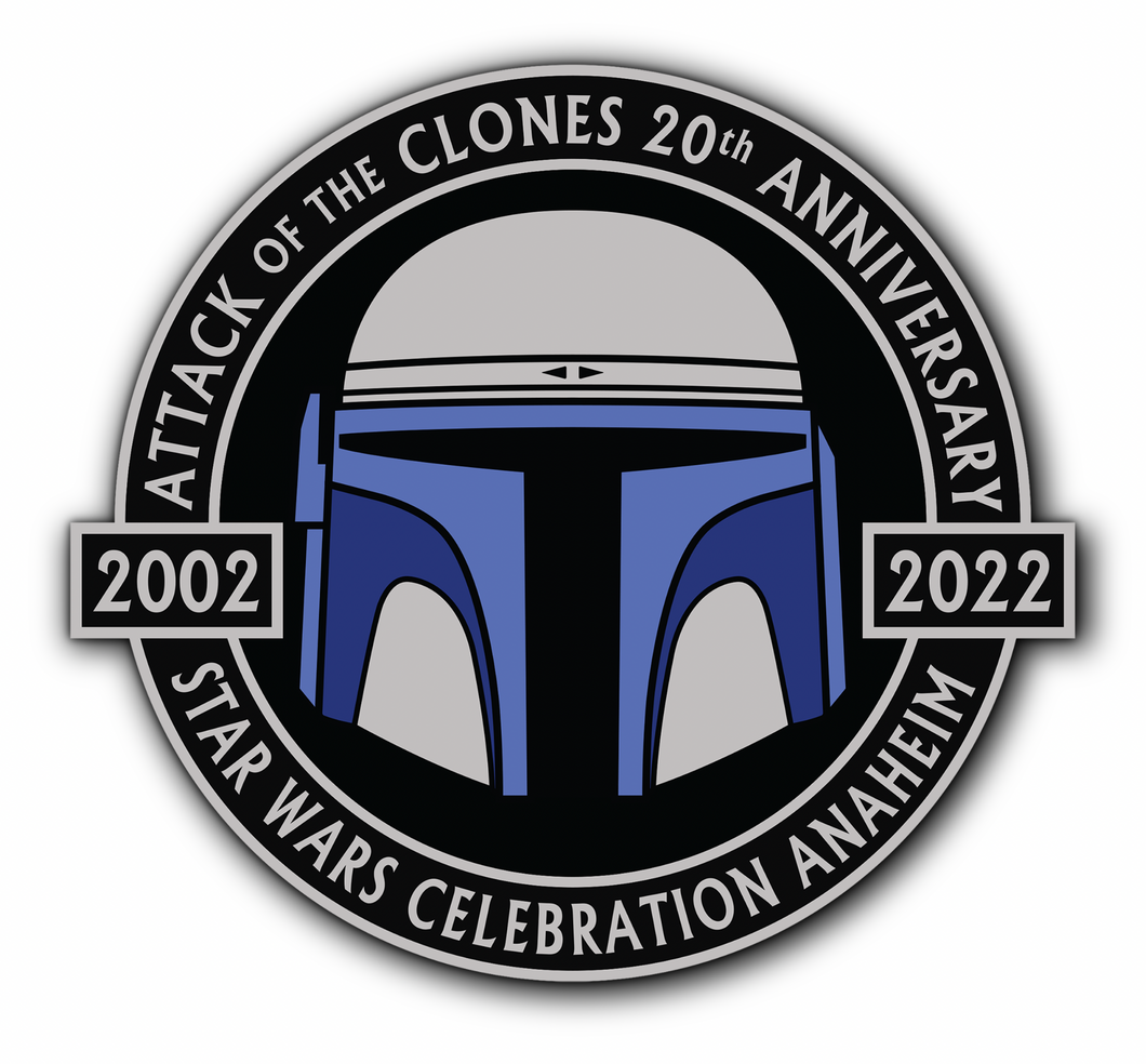 Jango Fett Attack of the Clones 20th Anniversary Celebration Pin