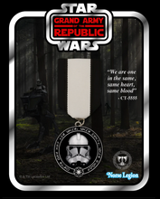 Load image into Gallery viewer, AT-AT Driver and Grand Army of the Republic Clone Trooper Medals
