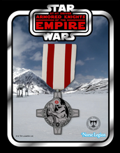 Load image into Gallery viewer, AT-AT Driver and Grand Army of the Republic Clone Trooper Medals
