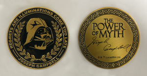 "Power Of Myth" Darth Vader, Joseph Campbell coin