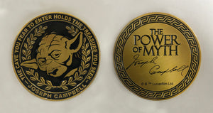 "Power Of Myth" Yoda, Joseph Campbell coin